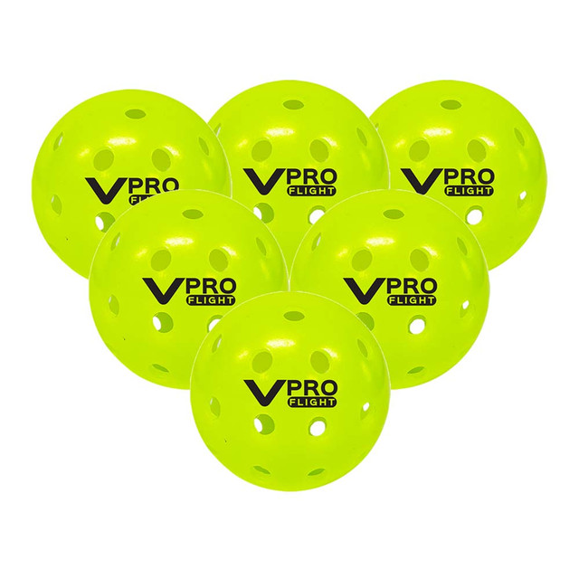 스포모티브 VULCAN 벌컨 VPRO 플라이트 피클볼 6개입