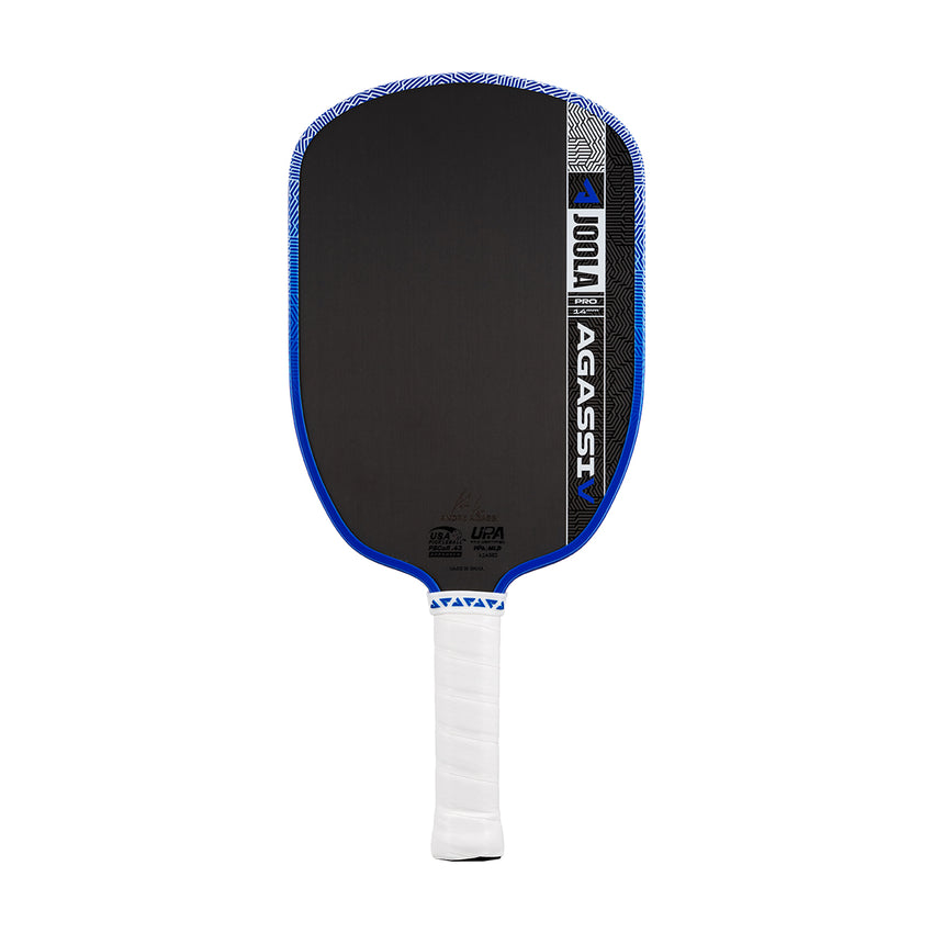 스포모티브 JOOLA Agassi Pro V Andre Agassi Royal Blue 14mm 16mm 율라 애거시 블루 피클볼 패들