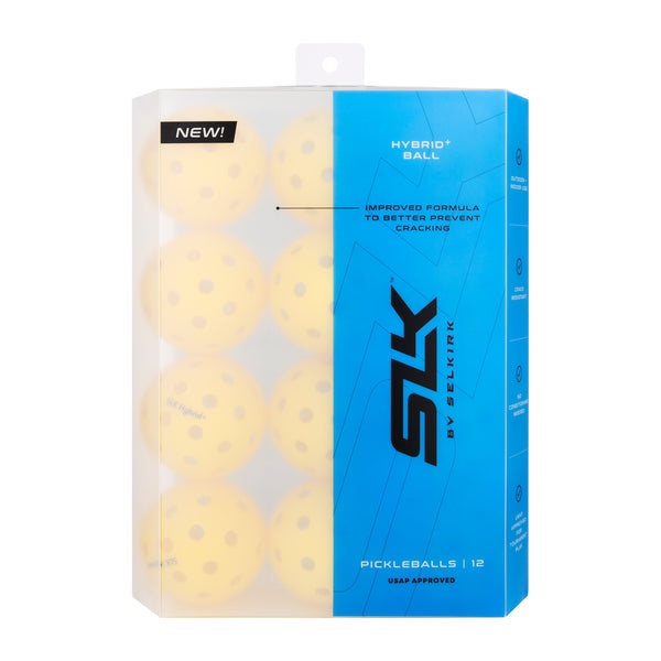 스포모티브 SLK 셀커크 하이브리드 피클볼 공 12 Pack