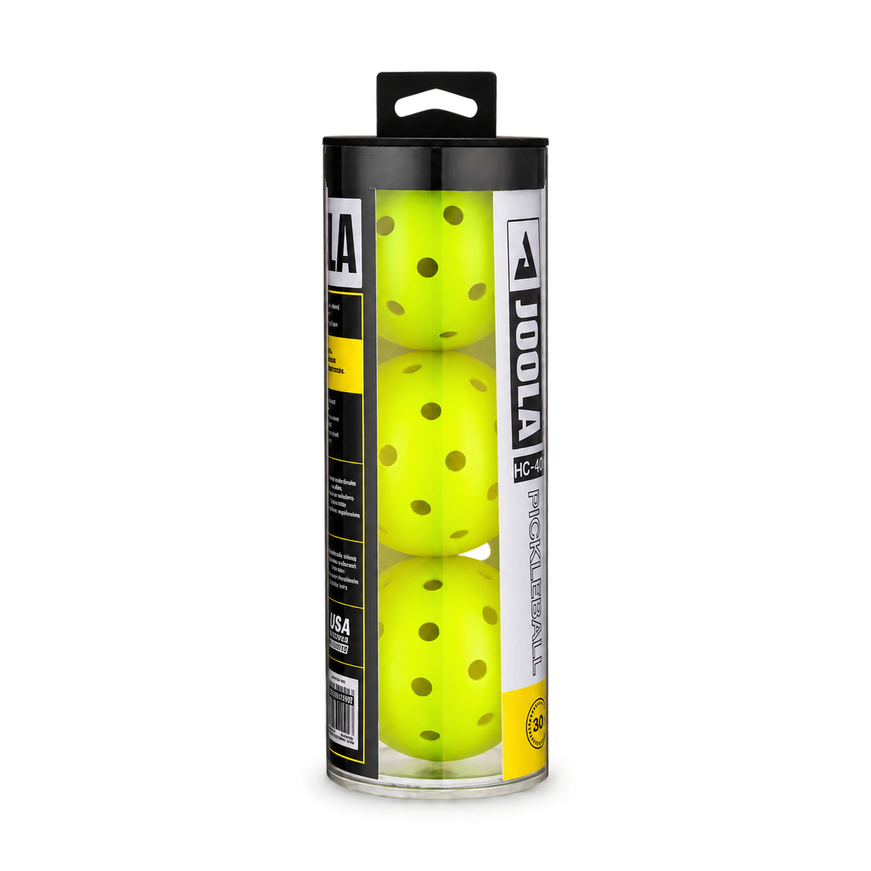 JOOLA HC-40 Ball 3PACK Asia The Official Ball of DUPR